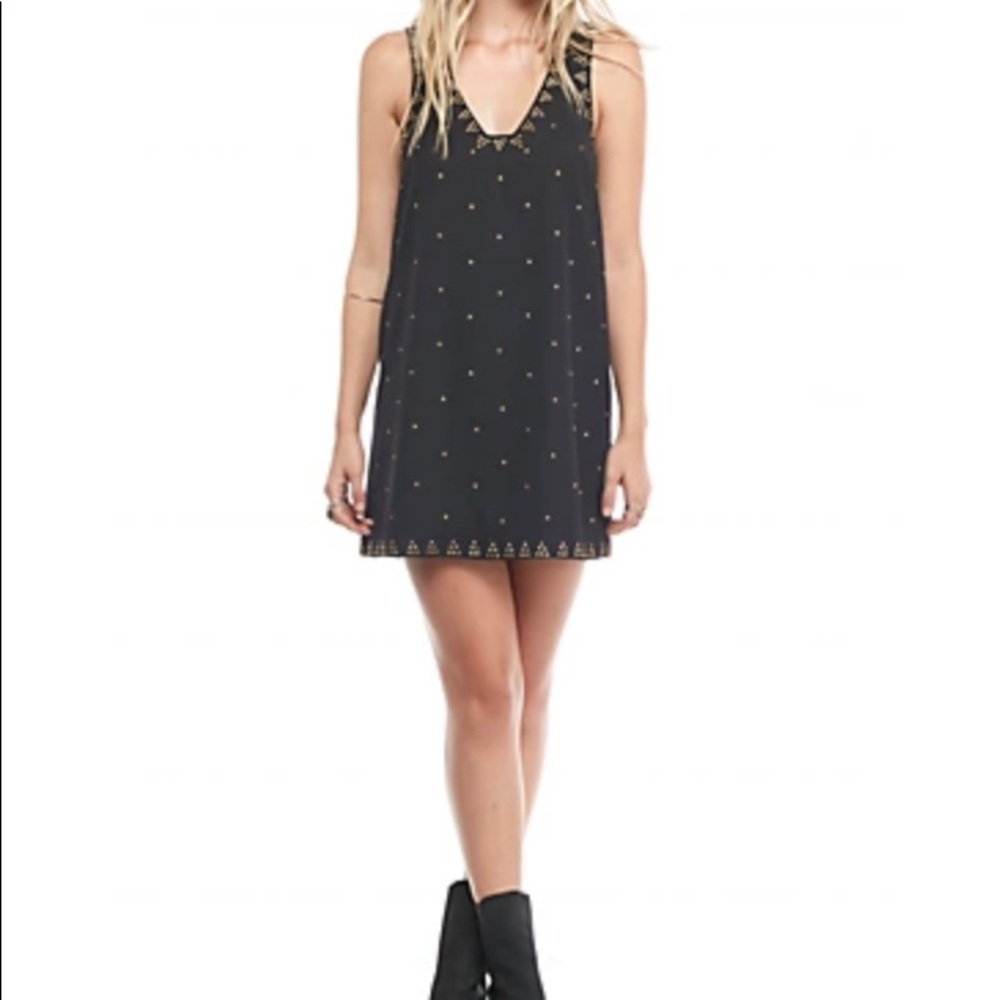 Free People Soho Studded Shift Dress